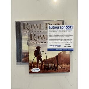 Ronnie Dunn Signed CD Tattooed Heart Autographed Brooks Dunn Album Auto COA #2